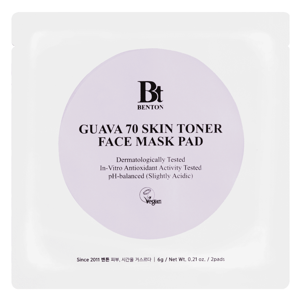 [QUÀ TẶNG] Túi 2 miếng mặt nạ ổi GUAVA 70 Skin Toner Face Mask Pad