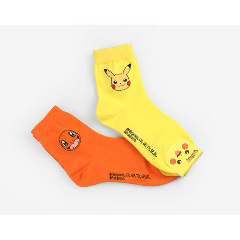 Tất phi hành đoàn Pokemon dễ thương gồm Bulbasaur, Charmander, Pikachu, Squirtle và Mew
