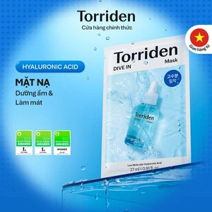 Torriden Mặt nạ giấy DIVE IN chứa Hyaluronic Acid, 1 miếng, Mask