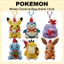 Túi đựng lễ hội mùa đông quyến rũ 13cm (Eevee / Psyduck / Squirtle / Ditto / Snorlax / Pikachu)