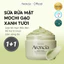Sữa rửa mặt Mochi gạo xanh tươi 120g (1+1)