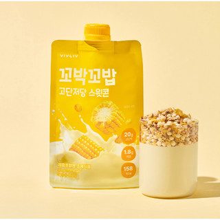 [VIVLIV] Túi đựng đồ uống dạng bột Kobakkobap 40g (Chọn 1 trong 6)