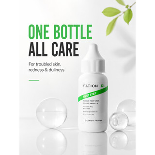 FATION Nosca9 Bước đầu tiên Ampoule 30ml Chăm sóc mụn trứng cá Sửa chữa Serum Làm dịu da Dưỡng ẩm Tinh chất làm dịu da