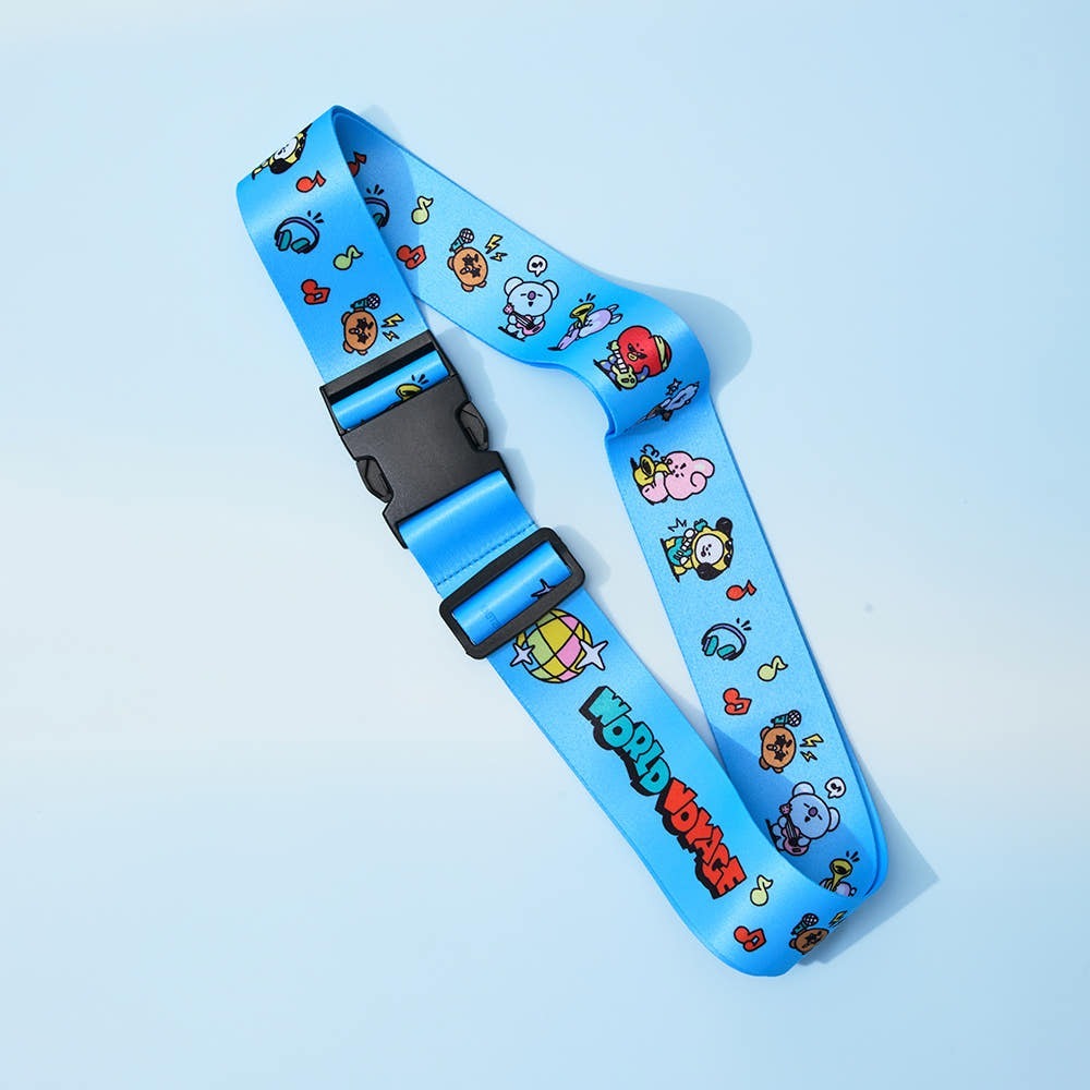 [LINE FRIENDS] Phụ kiện du lịch VOYAGE THẾ GIỚI BT21 (Chọn 1) Thẻ hành lý / Hộp đựng hộ chiếu / Thắt lưng hành lý