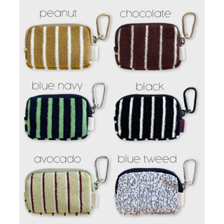 Unfold - hộp đựng thẻ terry kèm móc khóa carabinar (18 loại)