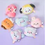 Kẹp tóc sang trọng ngẫu nhiên BT21 Minini Ruy băng U BTS (mù)