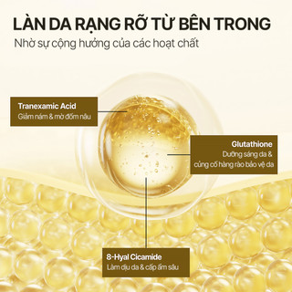 [CELL IN SHOT] Serum Vi Kim TX Gluta Shot 50ml dưỡng sáng da, mờ nám, đều màu da chuẩn Glass Skin Hàn Quốc