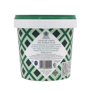 MALADON SEA SALT 570G Muối biển Maldon 570g | Muối vảy tự nhiên | Gia vị cao cấp cho đầu bếp | Sea Salt Flakes nhập khẩu