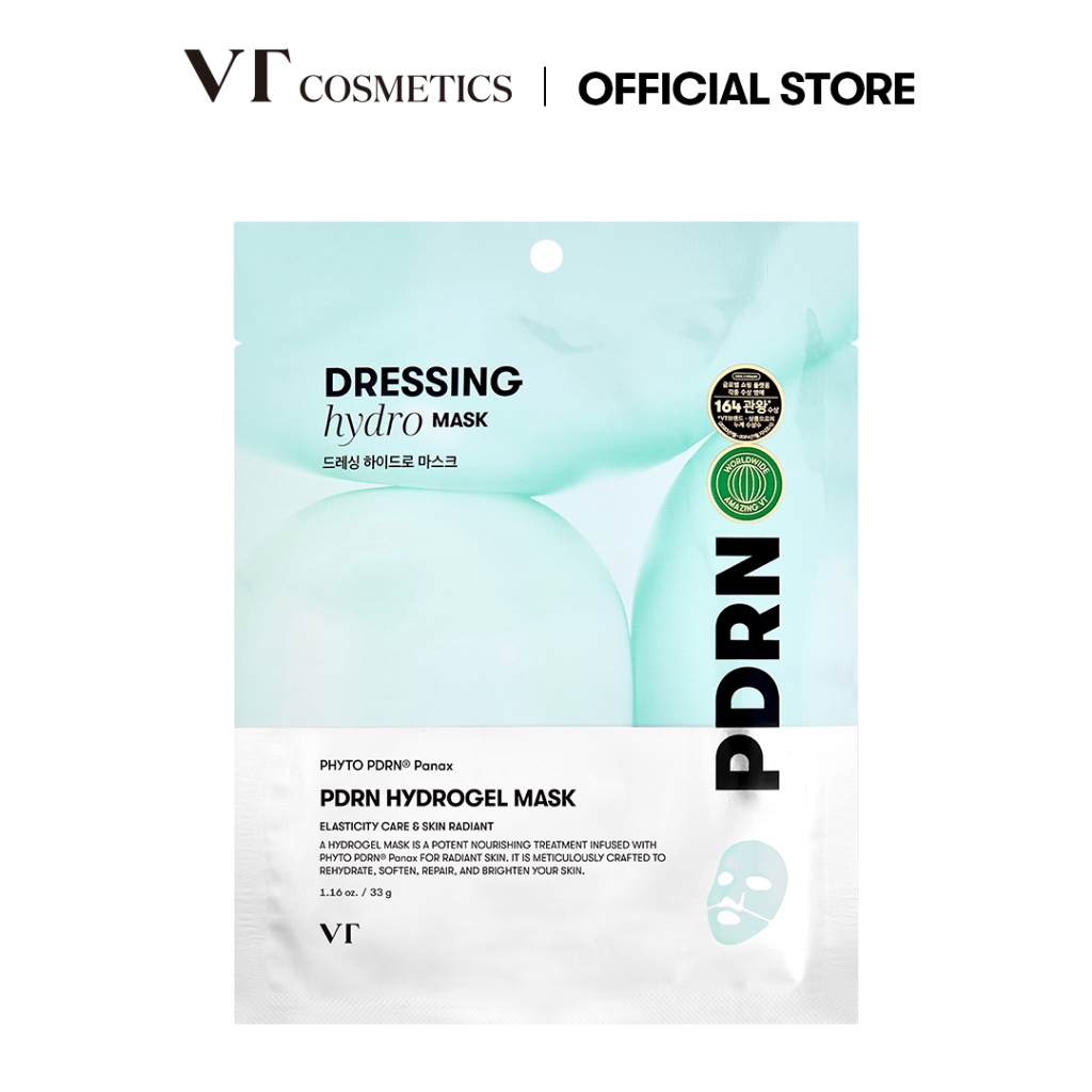 [VT] [GWP] Mặt nạ Hydrogel PDRN 2EA PDRN gốc thực vật, cải thiện nếp nhăn, chăm sóc làm sáng da [Flagship chính thức]