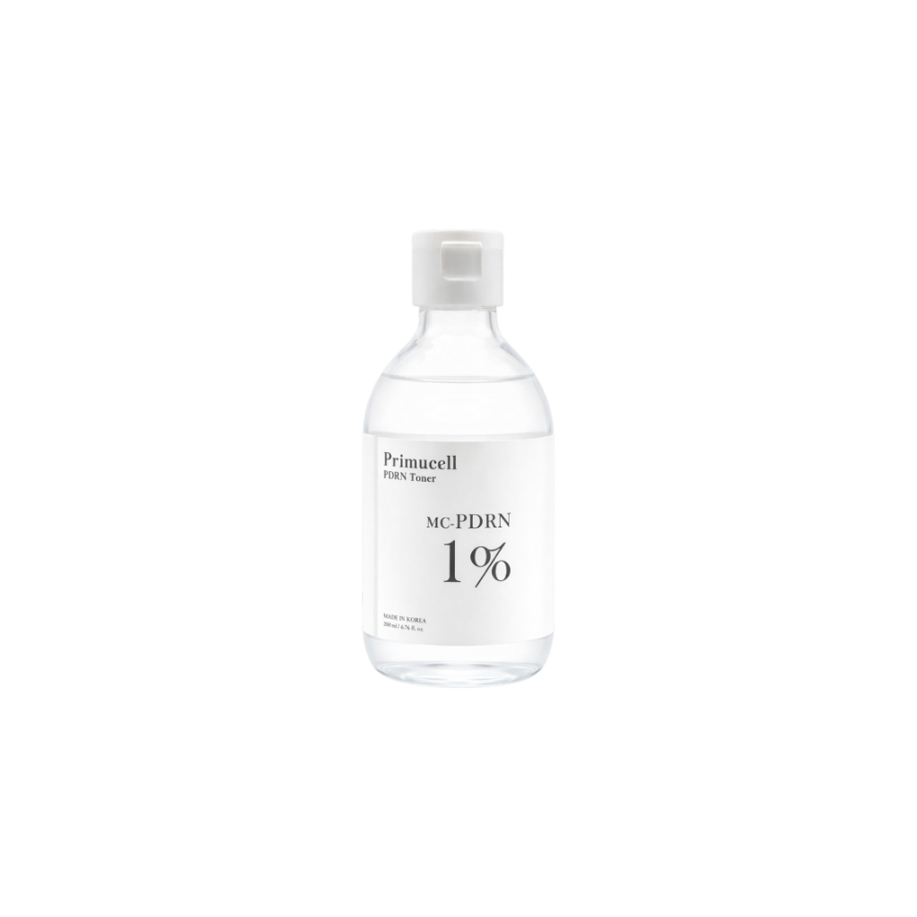 [Primucell] Bộ sản phẩm gồm Nước hoa hồng MC-PDRN 1% 200ml + Tinh chất 5% 33ml | Bộ đôi dưỡng ẩm & làm săn chắc da và tạo vẻ rạng rỡ