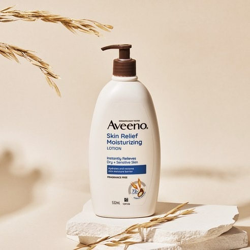 Sữa dưỡng thể dưỡng ẩm hàng ngày Aveeno 532ml | Dầu gội và rửa hàng ngày Aveeno Baby