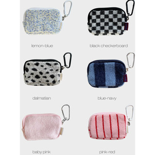 Unfold - hộp đựng thẻ terry kèm móc khóa carabinar (18 loại)