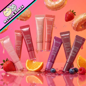 🇰🇷 [LANEIGE] Glaze Craze Son Dưỡng Có Màu | 95% Thành Phần Chăm Sóc | Căng Mọng & Bóng Mịn | 12g