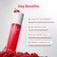 Xịt lột toàn thân bằng gốm AHA Omija 145ml, Phức hợp 5 miếng (AHA, BHA, PHA, LHA), Da thủy tinh mịn, K-Beauty Body Scaling cho da thô và Ốp lưng