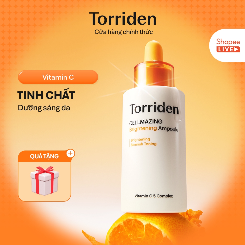[ Torriden Live ] Tinh chất dưỡng trắng sáng da CELLMAZING chứa Vitamin C, 30ml, Ampoule