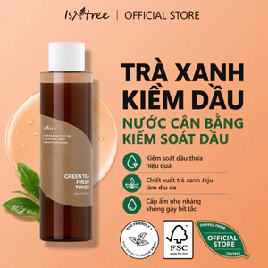 ISNTREE Toner Trà Xanh Kiềm Dầu 200ml