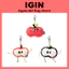 Túi đựng búp bê Apple quyến rũ 10cm (Đỏ / Nửa Đỏ / Nửa Đen)