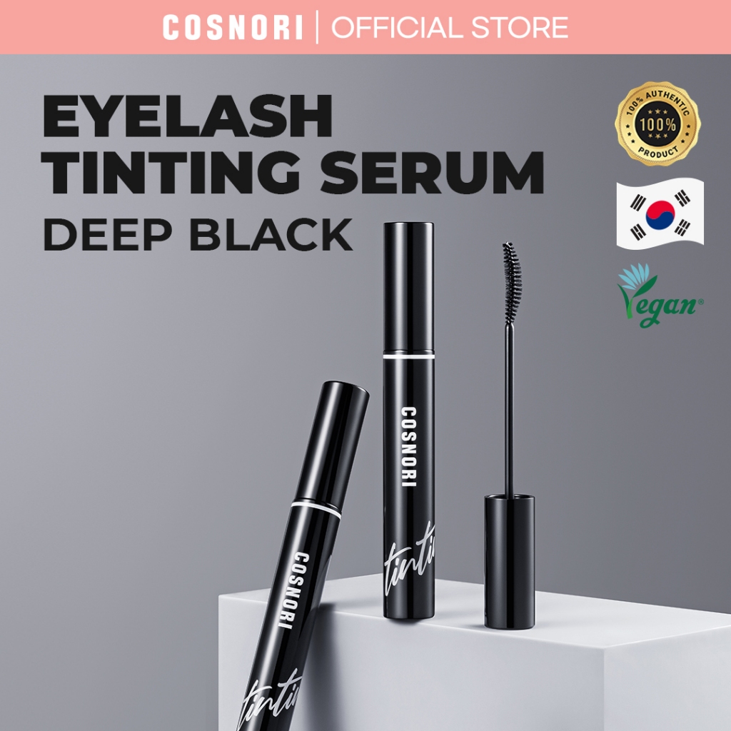 [COSNORI] Serum nhuộm lông mi màu đen đậm