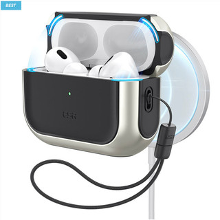 ESR - vỏ từ tính halolock hybird tương thích với airpod pro 3