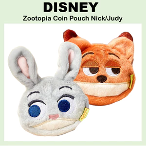 Túi đựng tiền xu Zootopia Nick, Judy (Cửa hàng bơ hàn quốc)