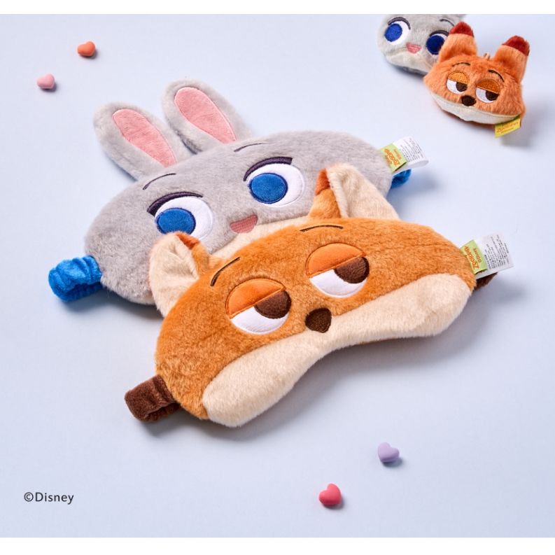 [DISNEY] Mặt nạ ngủ nhân vật Zootopia Judy / Nick