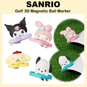 Bút đánh dấu bóng từ tính 3D Sanrio với hình nhân vật Kuromi, My Melody và bạn bè