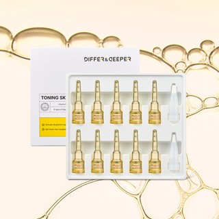 DifferNdeeper Toning Skin Booster – (2ml x 10ea) Khác biệt & Sâu hơn