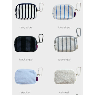 Unfold - hộp đựng thẻ terry kèm móc khóa carabinar (18 loại)