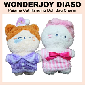 Túi đựng búp bê treo Pyjama Cat Charm koreadaiso các mặt hàng phổ biến