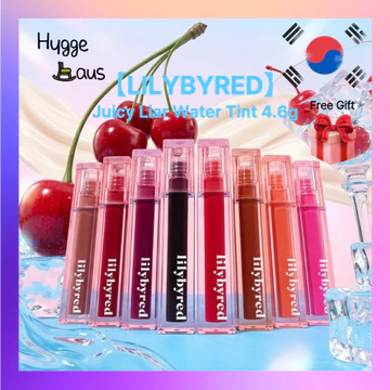 [LILYBYRED] Juicy Liar Water Tint 4.6g Hydrating Glossy Lip Tint Lâu trôi