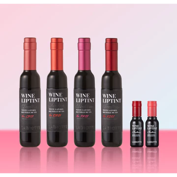 [Labiotte] Chateau Wine Lip Tint 4 màu Son dưỡng ẩm lâu trôi Son Tint Trang điểm Hàn Quốc Nước Tint Chống nhòe