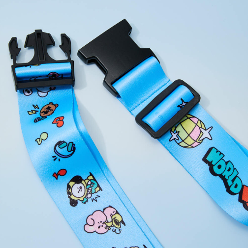 [LINE FRIENDS] Phụ kiện du lịch VOYAGE THẾ GIỚI BT21 (Chọn 1) Thẻ hành lý / Hộp đựng hộ chiếu / Thắt lưng hành lý