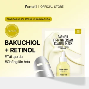 Mặt nạ kem chiết xuất củ mài Bakuchiol Retinol hỗ trợ chống lão hóa, làm sáng da, cải thiện độ đàn hồi của da Parnell Bakuchiol Retinol Wild Yam Firming Cream Coating Mask 1 cái/ 5 cái