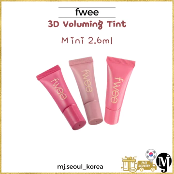 Fwee 3D Voluming Tint Mini 2.6ml 3 Màu