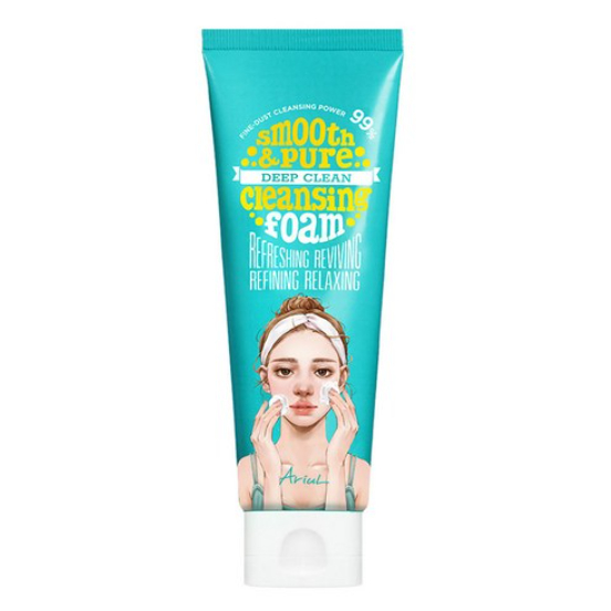 Ariul Sữa rửa mặt làm sạch sâu Smooth & Pure 120ml
