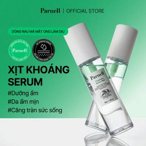 Xịt khoáng serum chiết xuất rau má mật ong dưỡng ẩm làm dịu da, nền da mịn mướt căng bóng Parnell Cicamanu Serum Mist 50ml