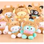 Túi sang trọng Charm 13cm Phiên bản trang phục tuần lộc Pompompurin / Pochacco / Chococat / Hangyodon