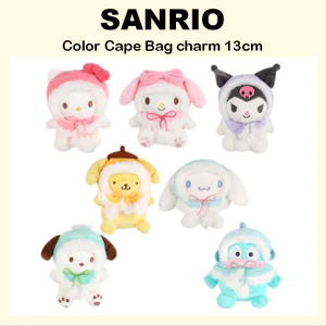 Túi màu Cape quyến rũ 13cm (Kitty / Mymelody / Kuromi / Pompompurin / Cinnamoroll / Pochacco
