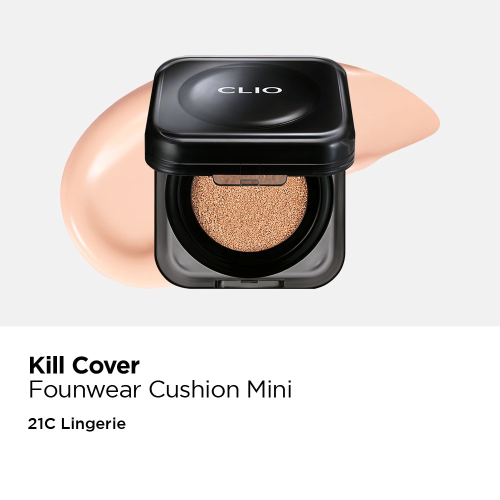 [CLIO - MINI VER NEW] Kill Cover Founwear Cushion - độ che phủ mạnh mẽ, tự nhiên và lâu trôi - 5 màu