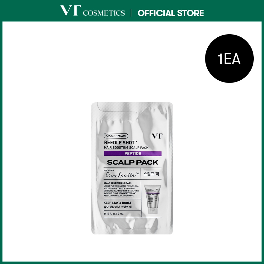 [VT] Reedle Shot Peptide Hair Boosting Da Đầu Gói 4ml [Trung Tâm Thương Mại Chính Thức]