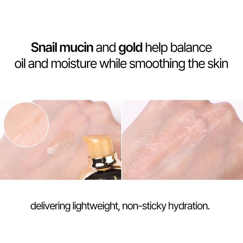 TONYMOLY Mực ốc sên Intense Care Gold 24K 140ml Làm săn chắc chống lão hóa