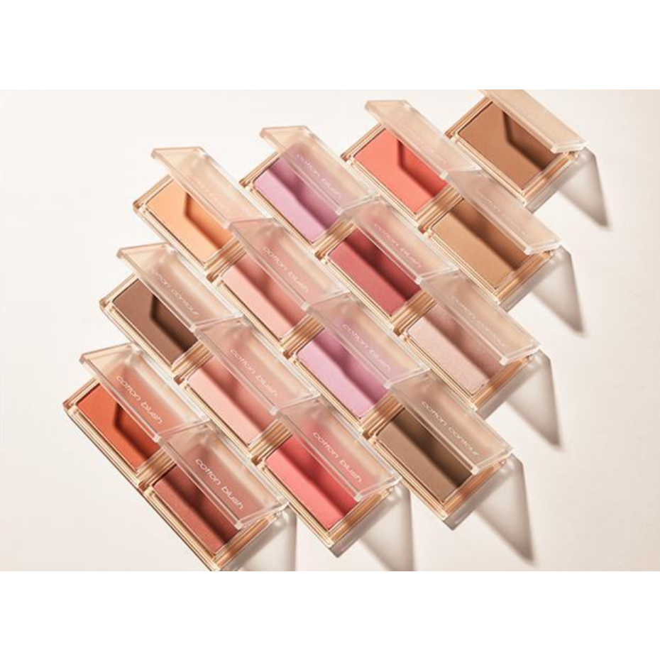 [MISSHA] Phấn má hồng Cotton đục lỗ 4g Nhẹ Matte Finish Không đóng hộp