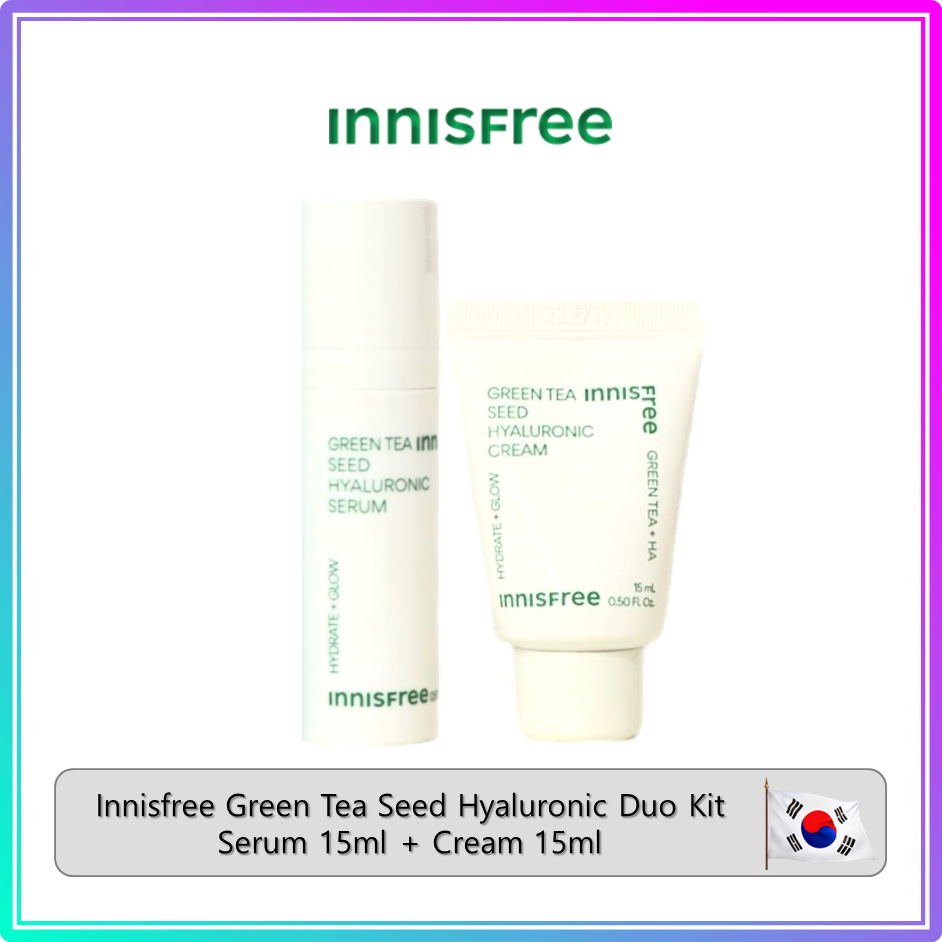 [MẪU] Bộ sản phẩm trà xanh innisfree Green Tea Seed Hyaluronic Duo ...