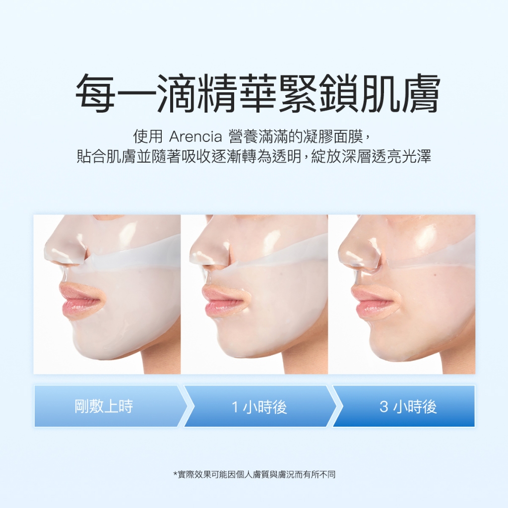 [Arencia] Mặt nạ Collagen Cryo Jello xanh 1ea