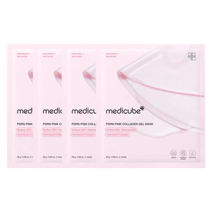 Mặt nạ Gel thạch Collagen hồng Medicube PDRN | Mặt nạ qua đêm cho làn da phát sáng bằng kính|Mặt nạ Hàn Quốc, Chăm sóc lỗ chân lông, săn chắc