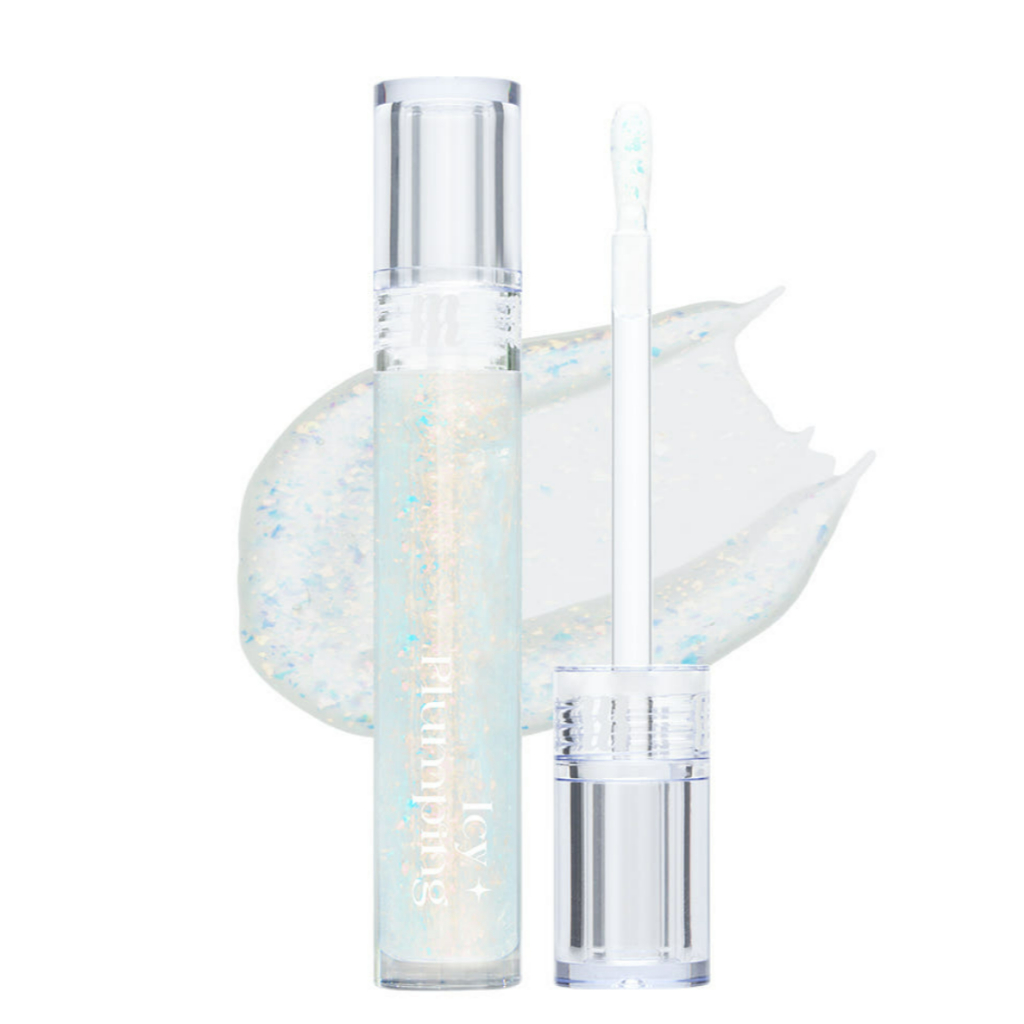 [Merzy] Son Bóng Icy Plumping 4.5g | 2 Màu | Hiệu Ứng Căng Mọng Thủy Tinh