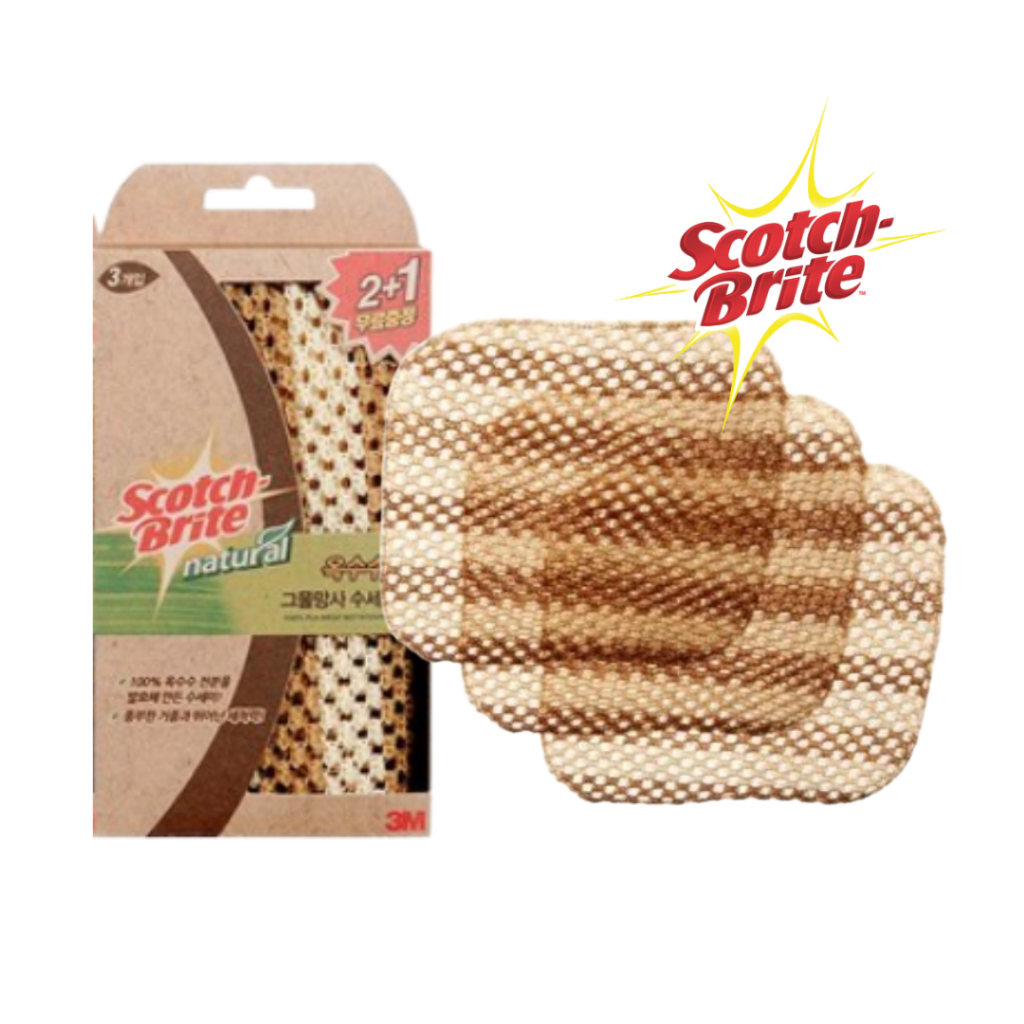 [3M] Máy chà sàn lưới ngô tự nhiên (3p) / Máy chà sàn thân thiện với môi trường