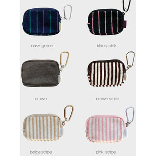 Unfold - hộp đựng thẻ terry kèm móc khóa carabinar (18 loại)