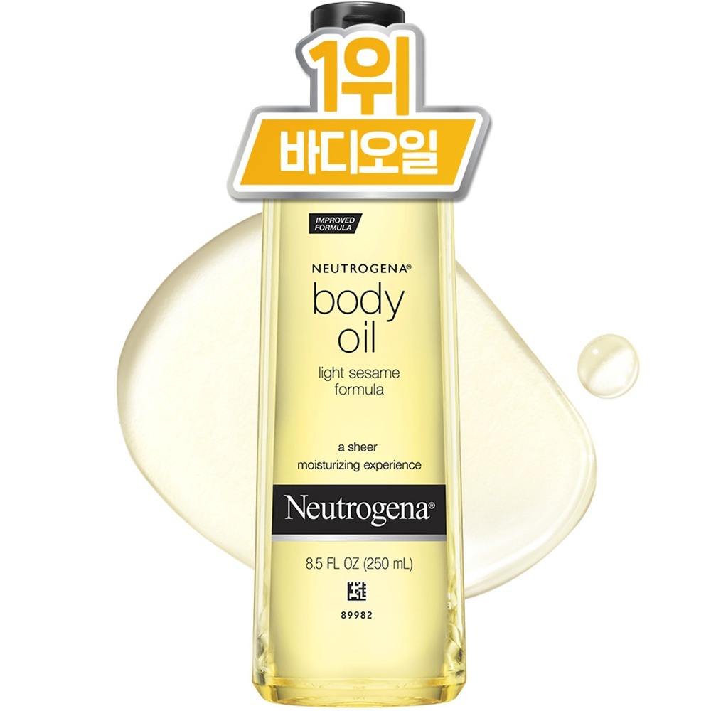 Neutrogena Body Oil Light Sesame Formula 250ml để chăm sóc da khô