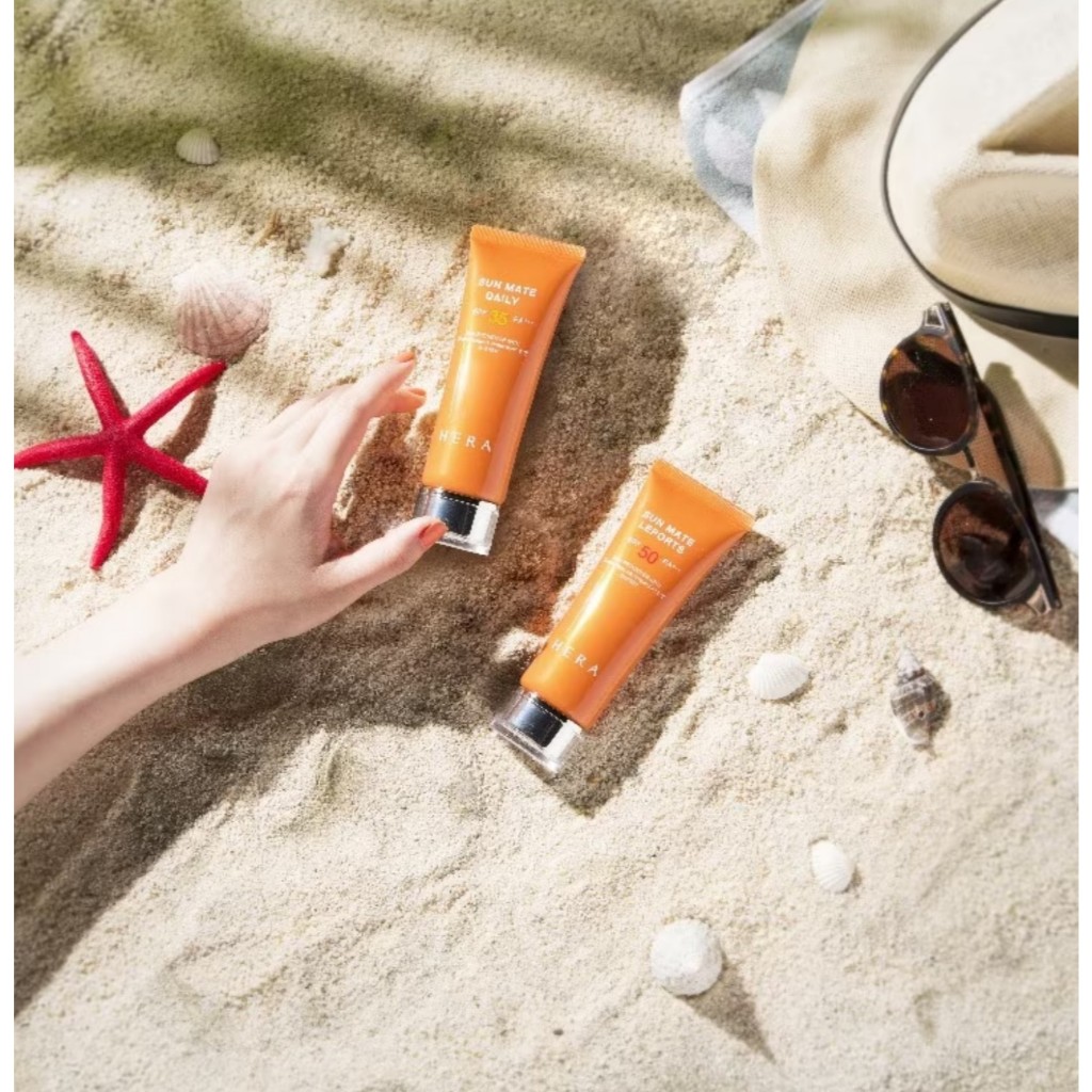 [HERA] Kem chống nắng chống nước Sun Mate Leports Pro SPF50 + (70ml) | Golf, Tennis, Chống Mồ Hôi